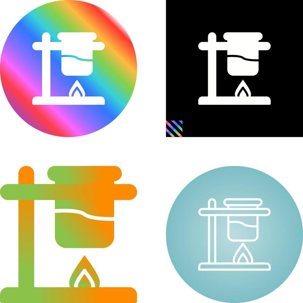 Bunsen Burner Vector Icon