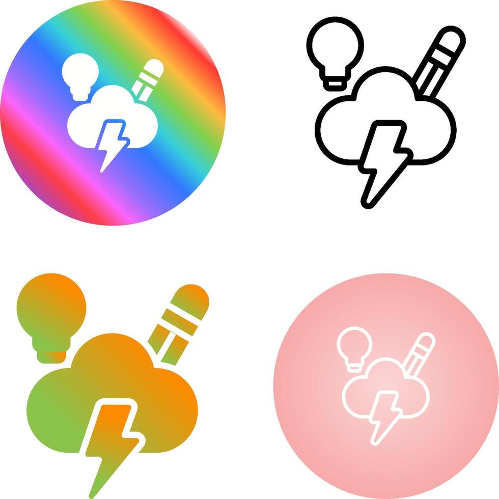Brainstorming Vector Icon