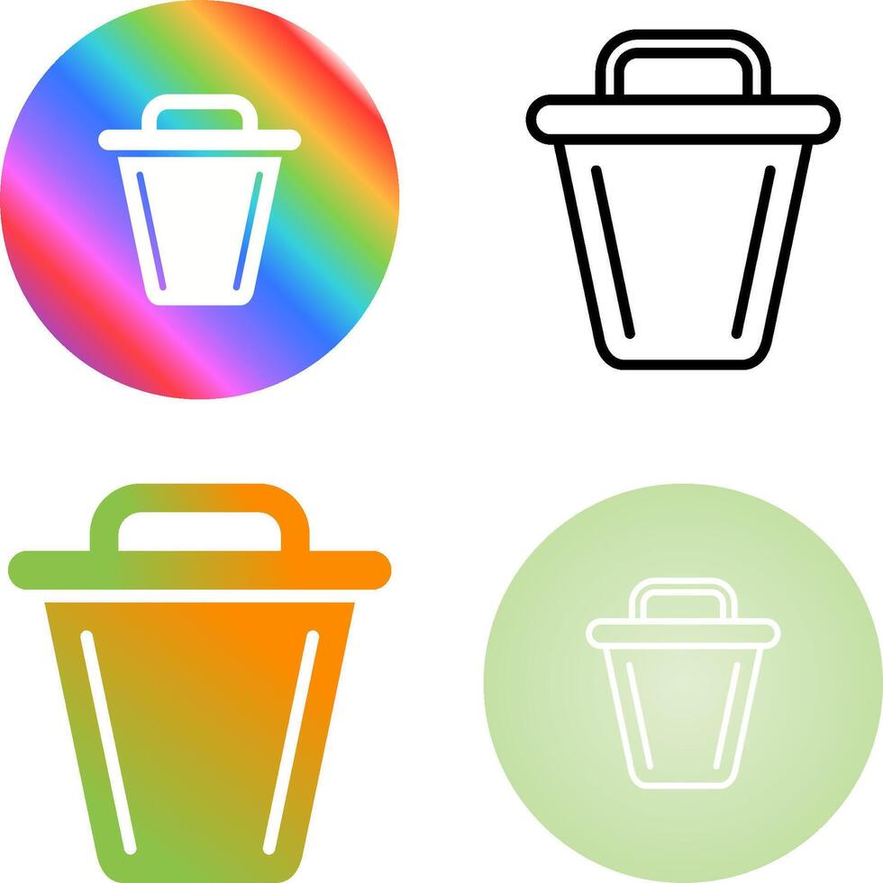 Trash Vector Icon