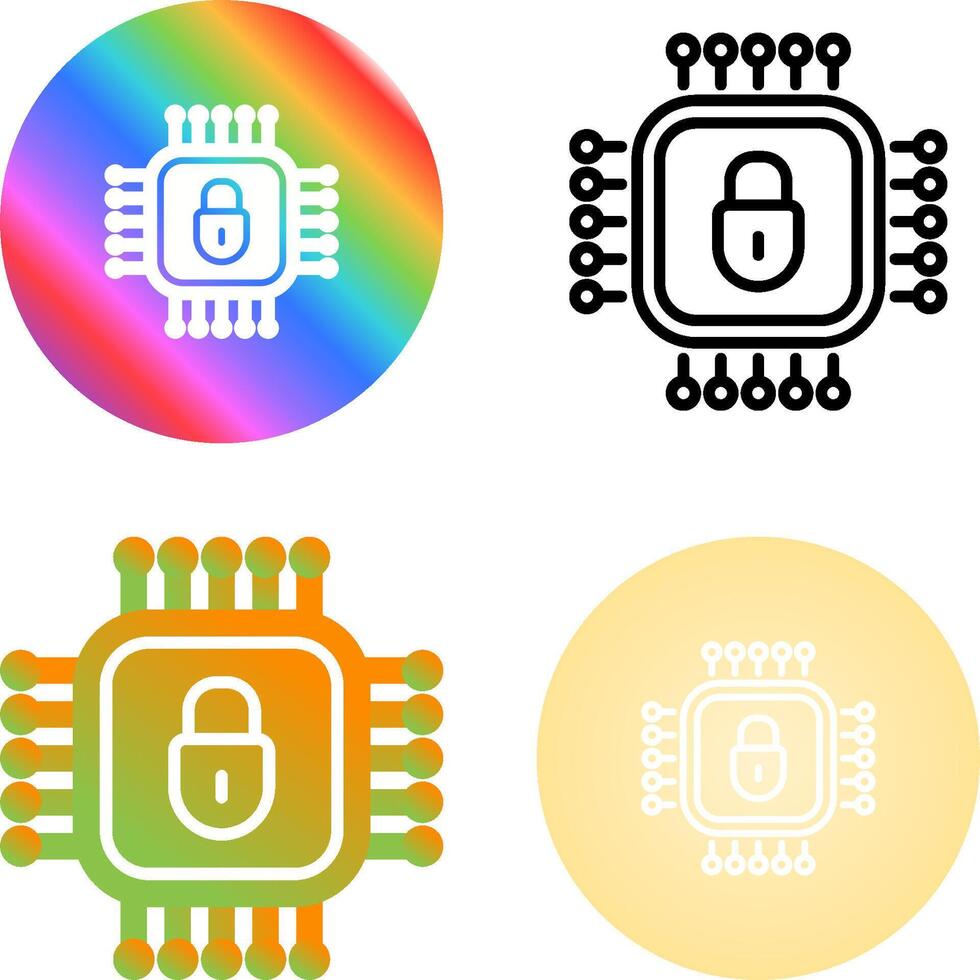 Cybersecurity Vector Icon