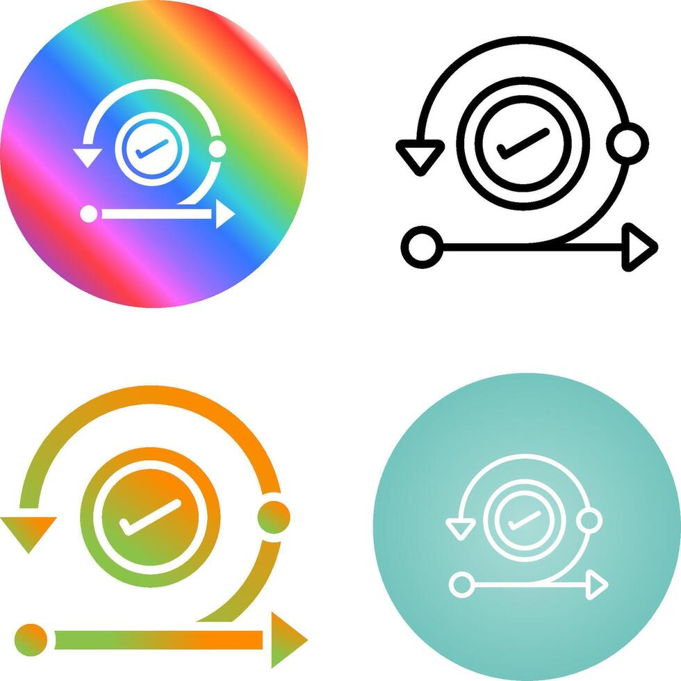 Iteration Vector Icon