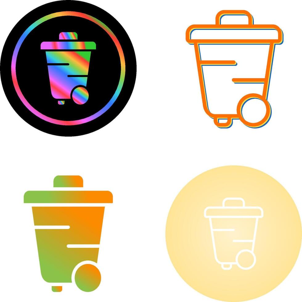 Trash Can Vector Icon