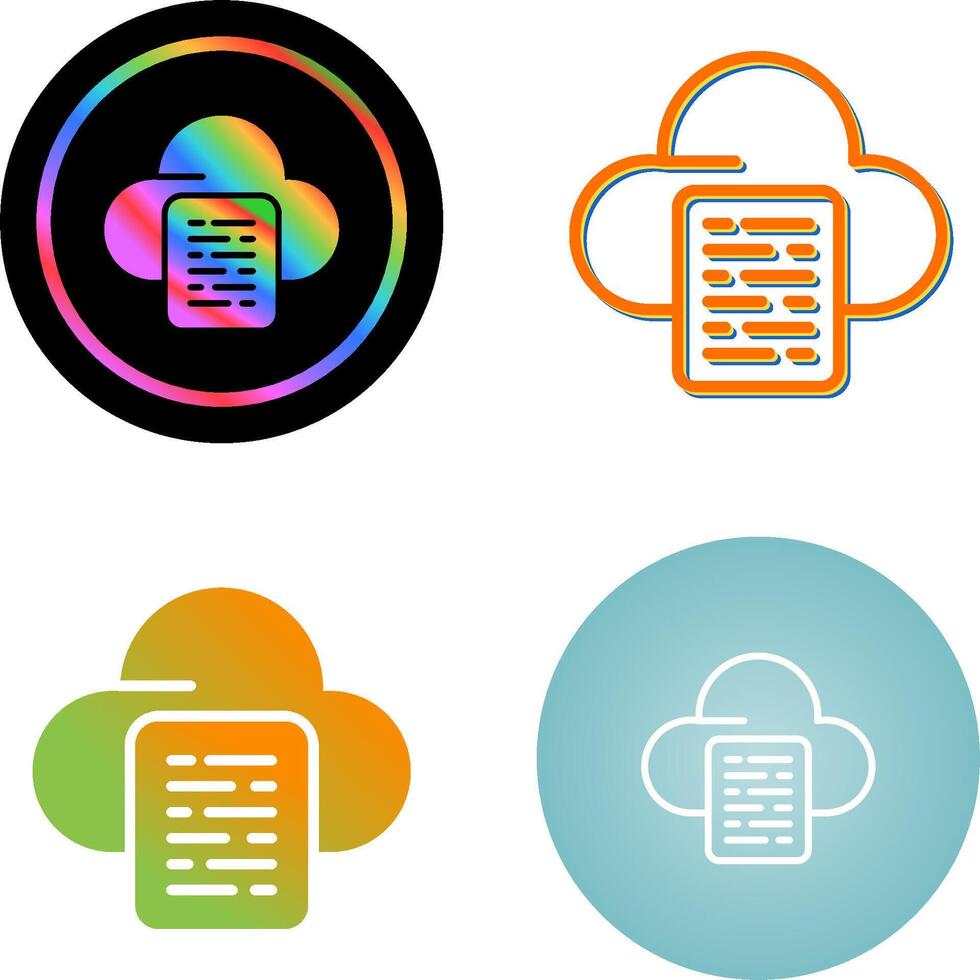 Cloud Vector Icon