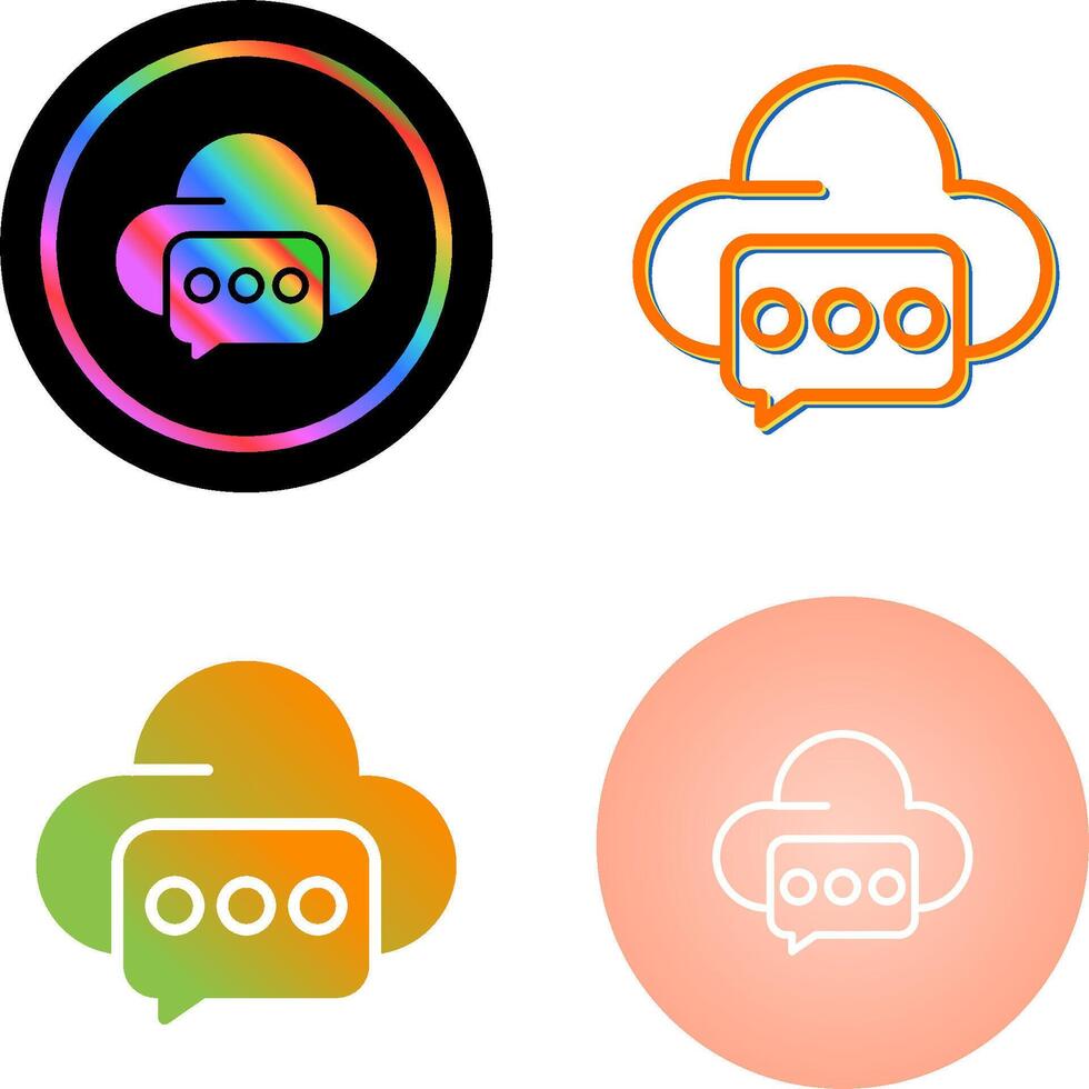 Forum Hosting Vector Icon