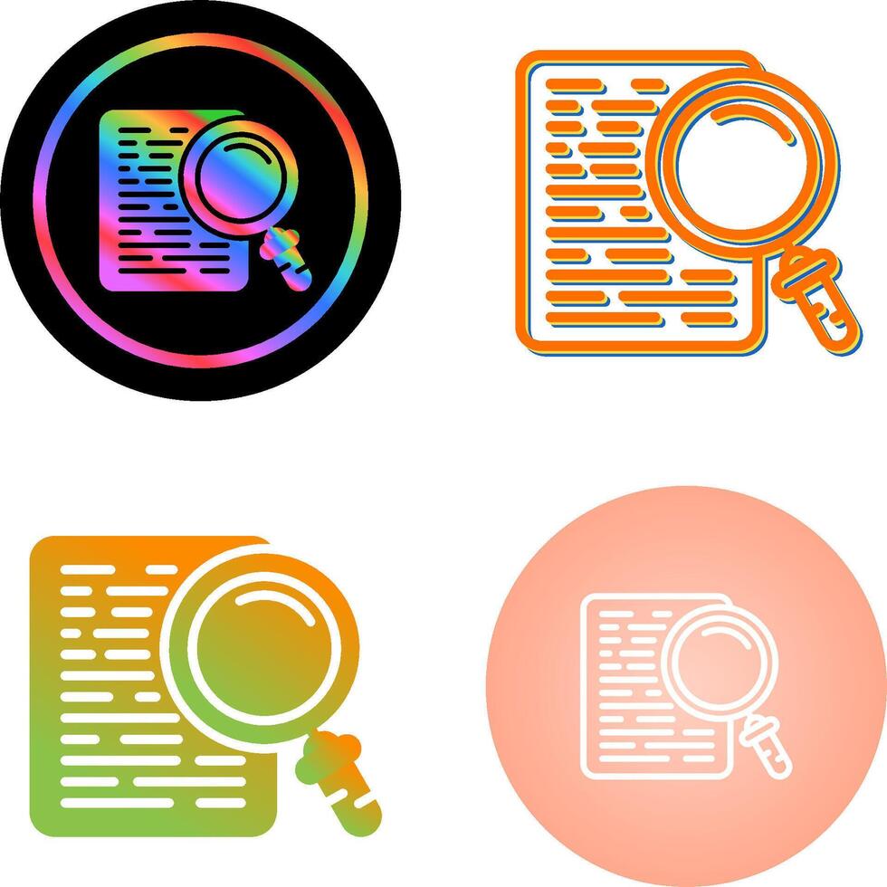 Search Vector Icon