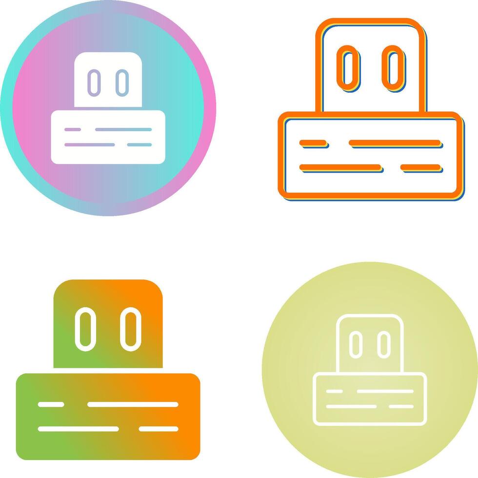 Usb Stick Vector Icon