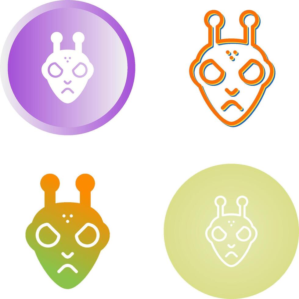 Alien Vector Icon