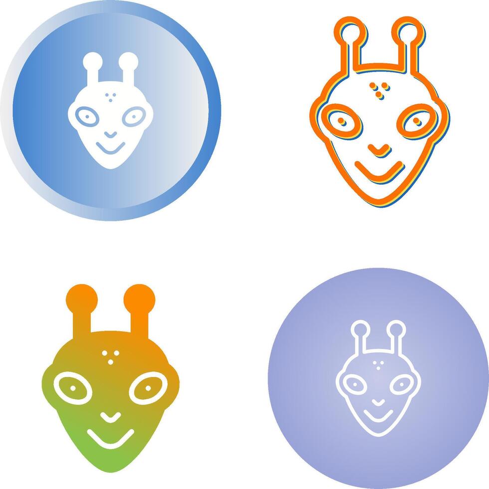 Alien Vector Icon
