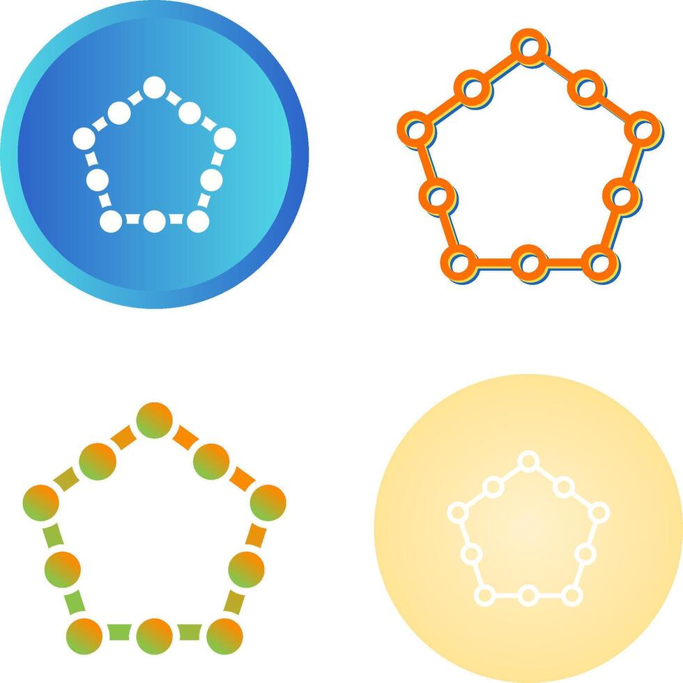 Hexagon Vector Icon
