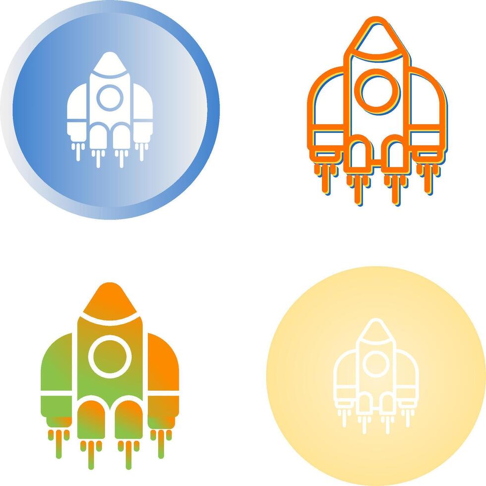 Spaceship Vector Icon