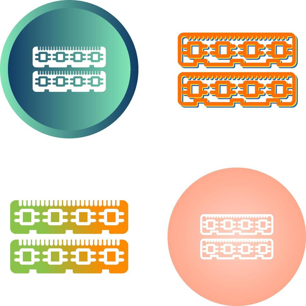 Ram Memory Vector Icon