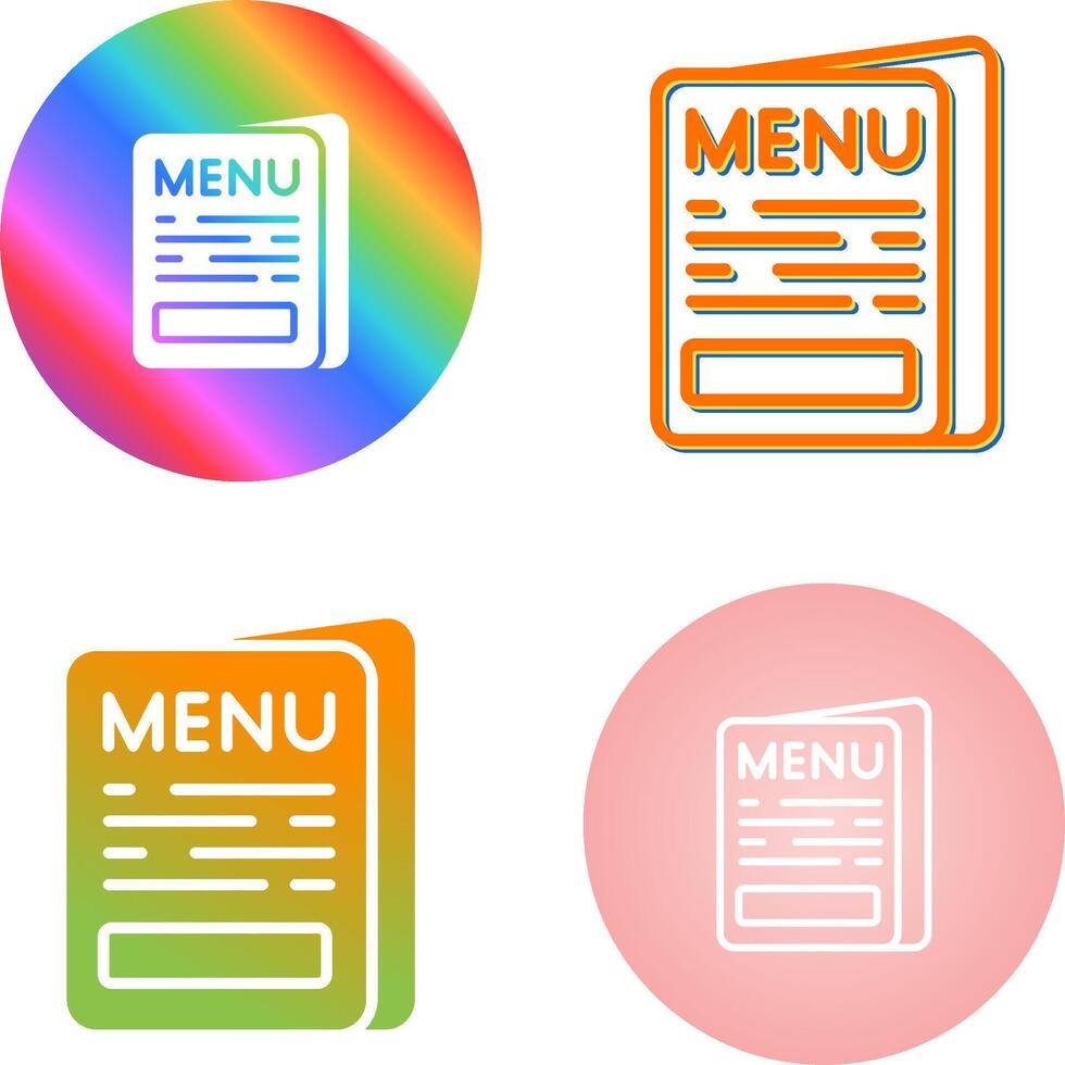 Menu Vector Icon