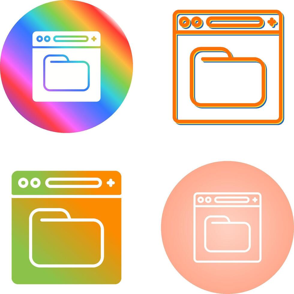 Browser Vector Icon