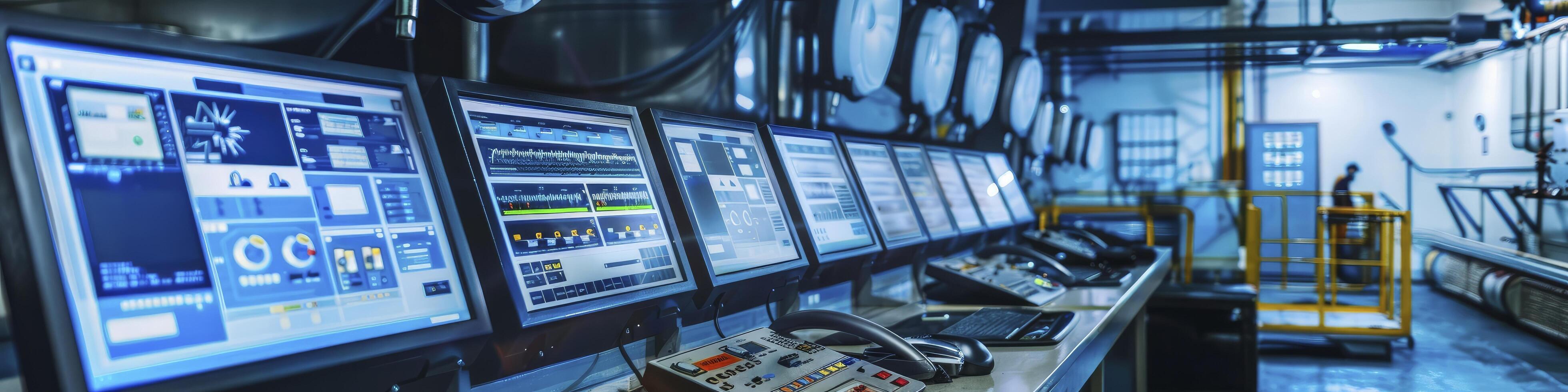 AI generated Analyze the benefits of SCADA systems for enhancing operational efficiency and reducing downtime in various industries such as manufacturing, energy, and water treatment. photo