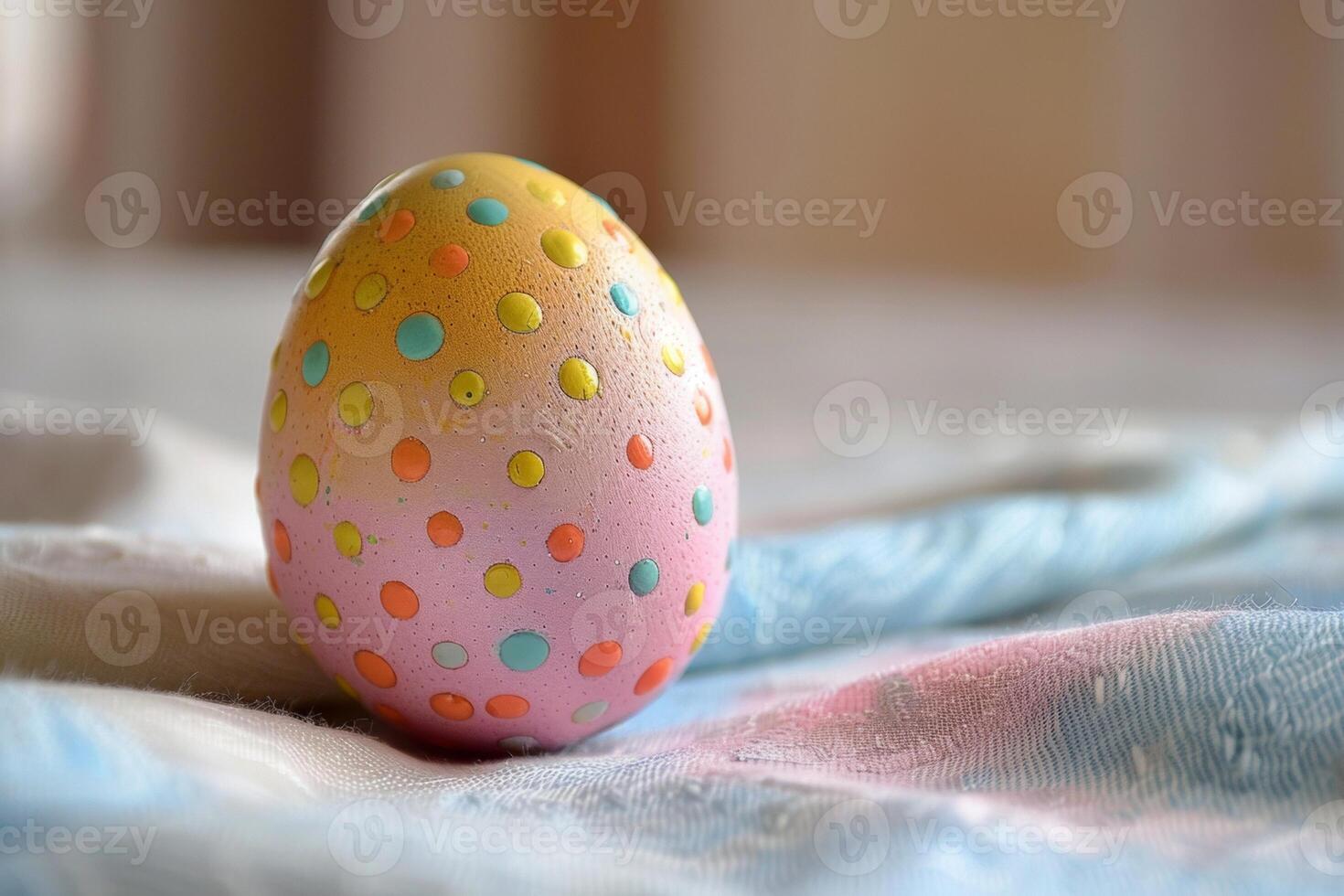 ai generado decorativo Pascua de Resurrección huevos con floral patrones en un oscuro pizarra fondo, acentuado con Fresco margaritas y verdor foto