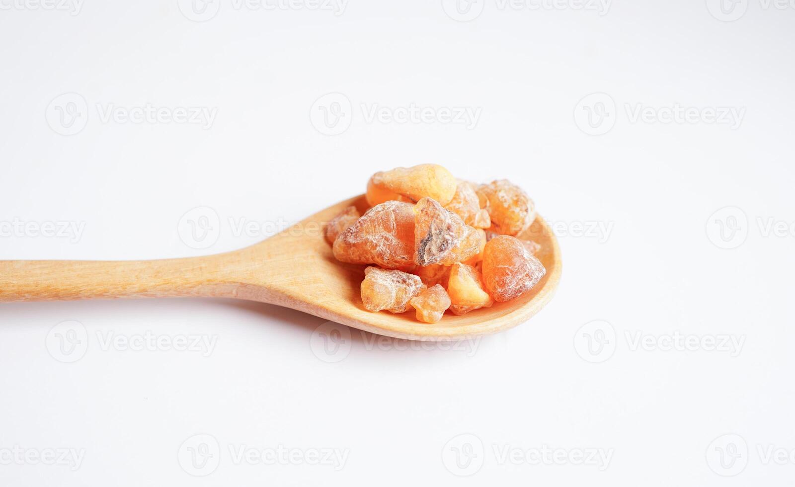 Frankincense or olibanum aromatic resin used in incense and perfumes. photo