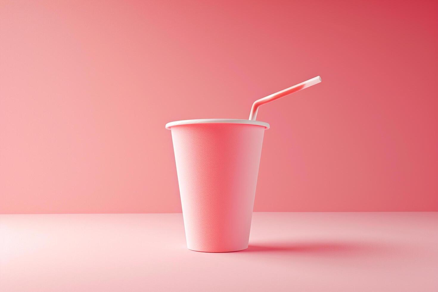 AI generated soft drink 3d elements on background with generative ai photo