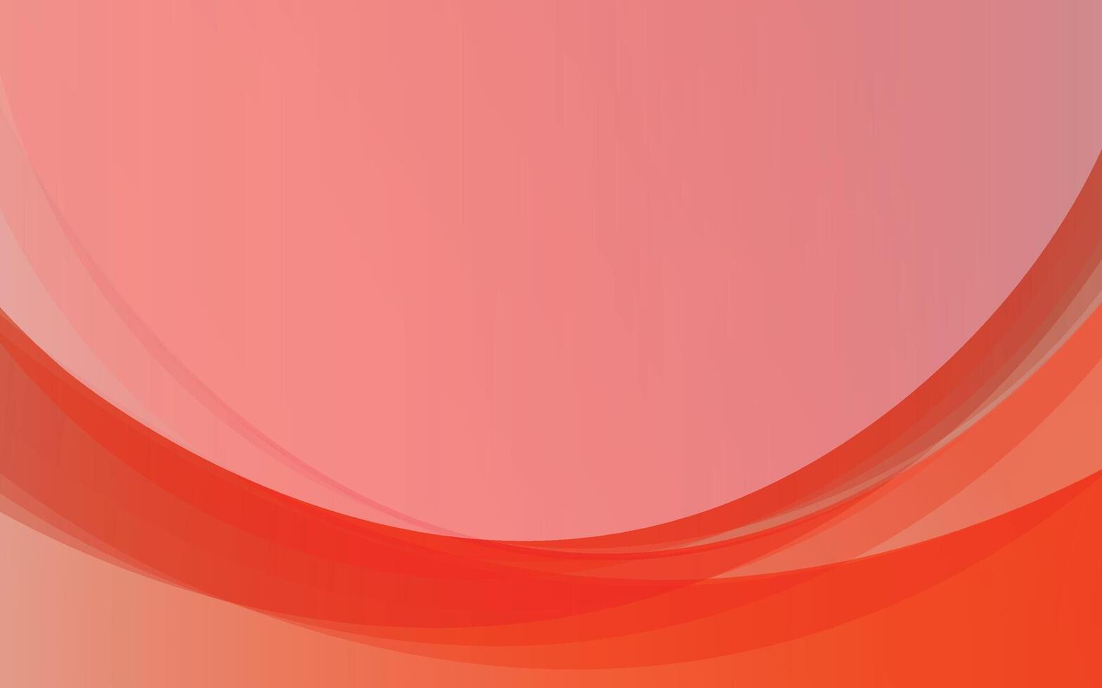 abstract orange background with curved lines vector