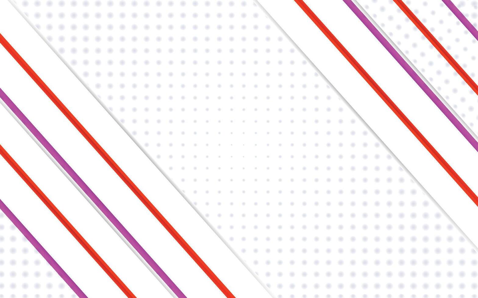 Modern geometric background design with red and white shapes vector