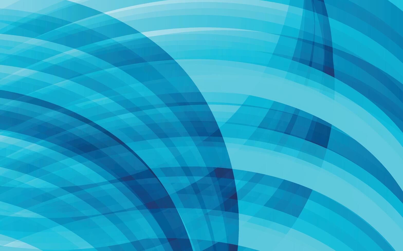 abstract blue wave background with wavy lines vector