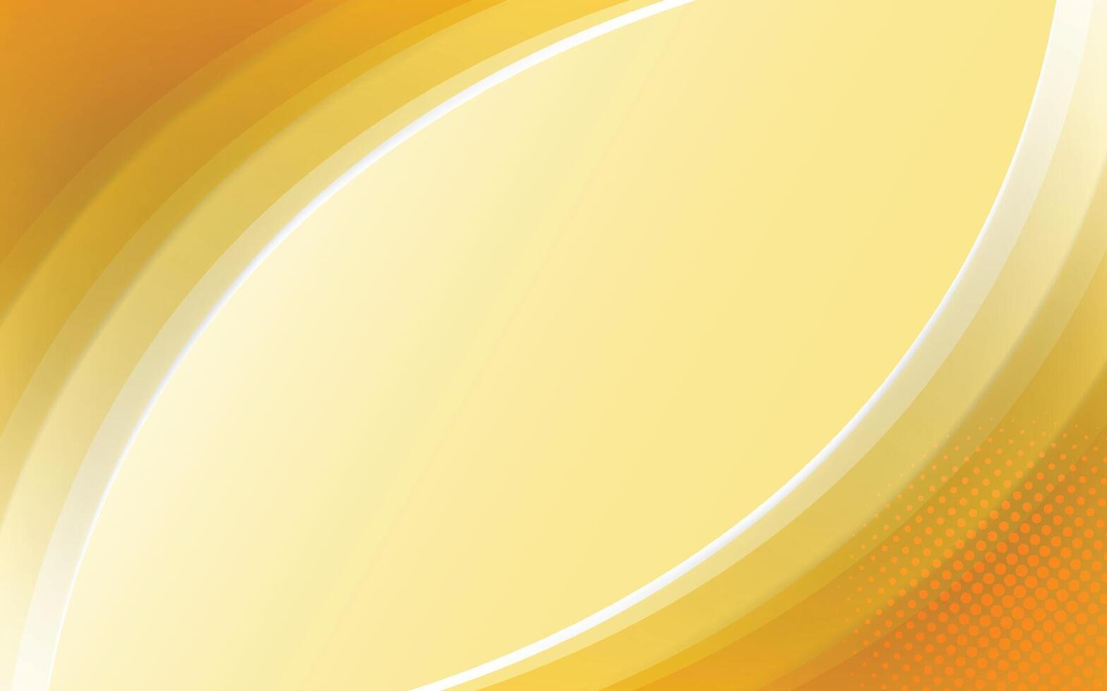 Abstract background with yellow oval shape vector