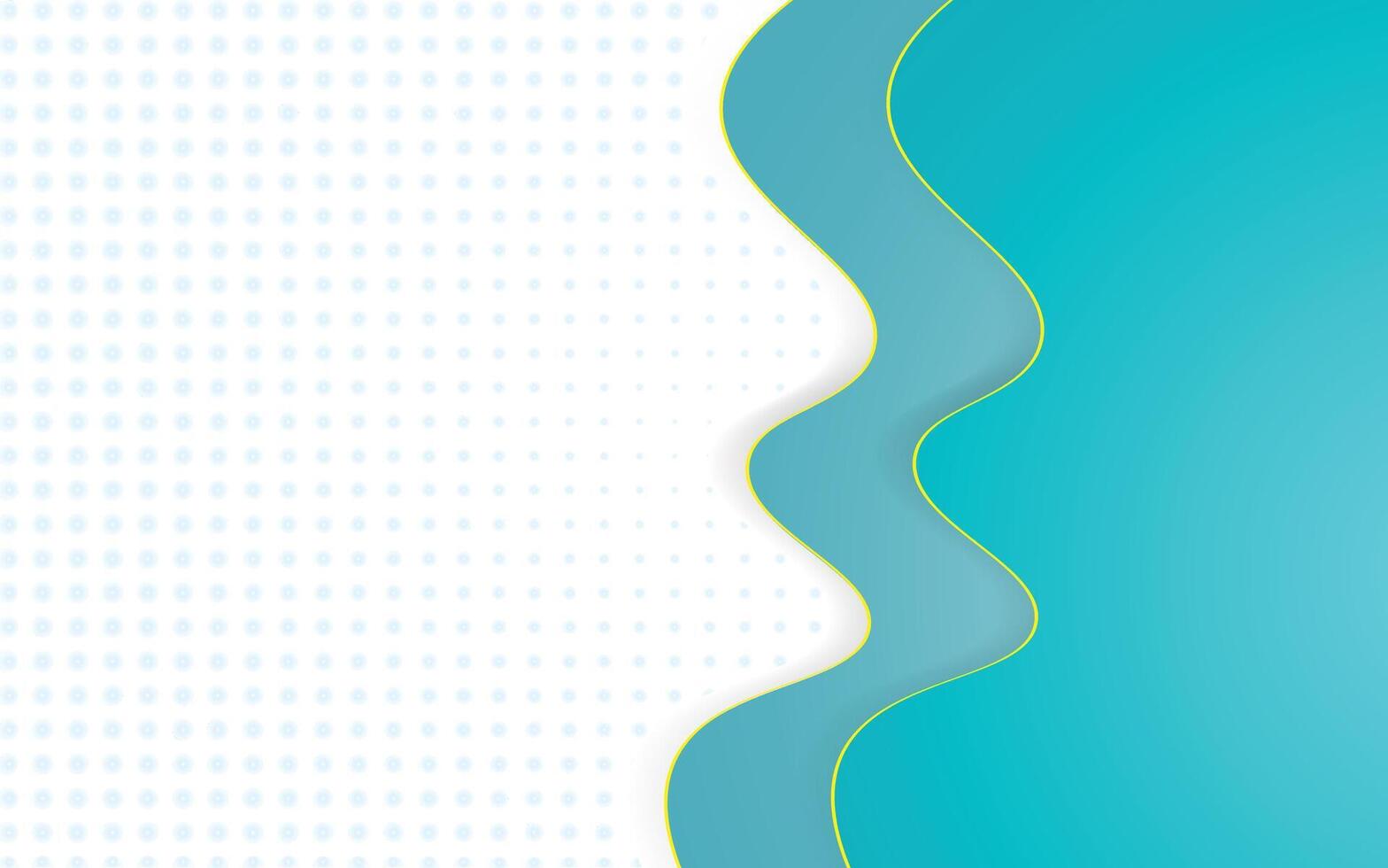 Abstract blue wave background vector