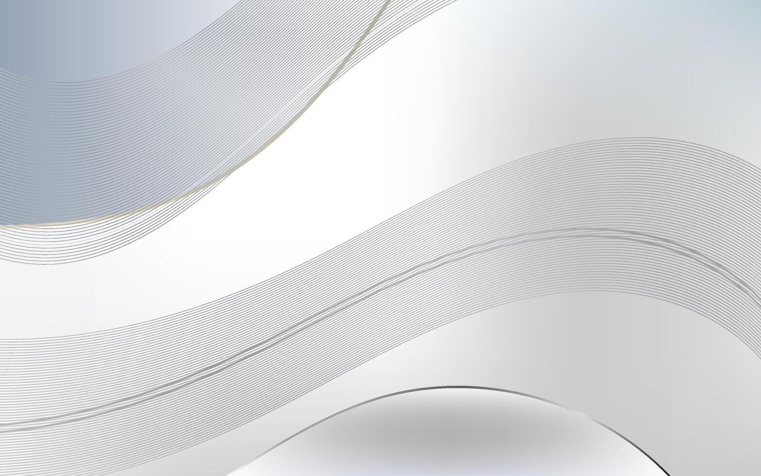 Abstract white wavy background design vector illustration eps 10