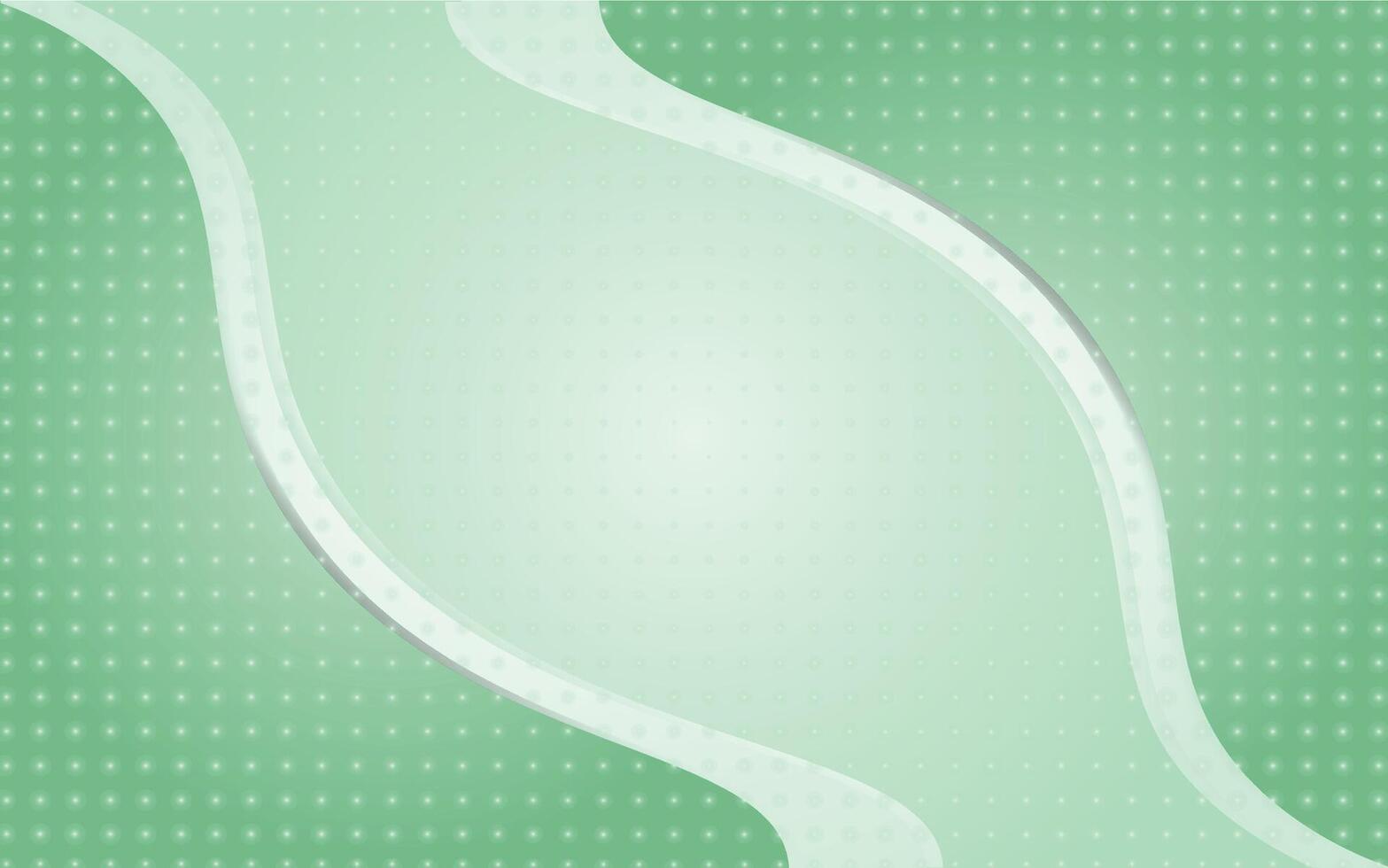 abstract green background with white dots vector