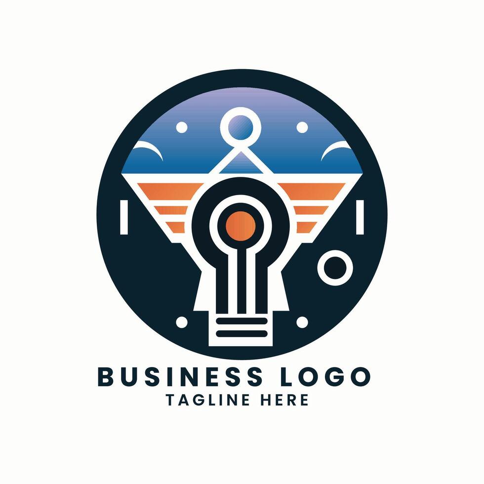 Business company abstract vector logo design factory building logo design vector template