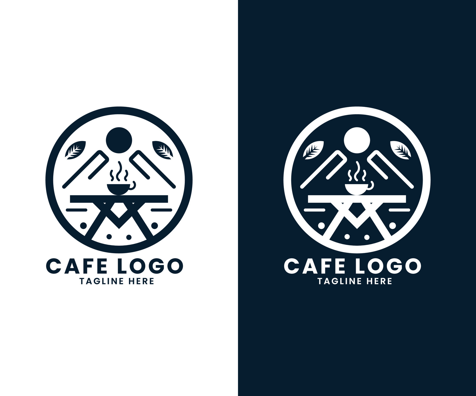 Coffee Restaurant Cafe Burger Fast Food Shop Logo Design Vector coffee-restaurant-cafe-burger-fast-food-shop-logo-design-vector