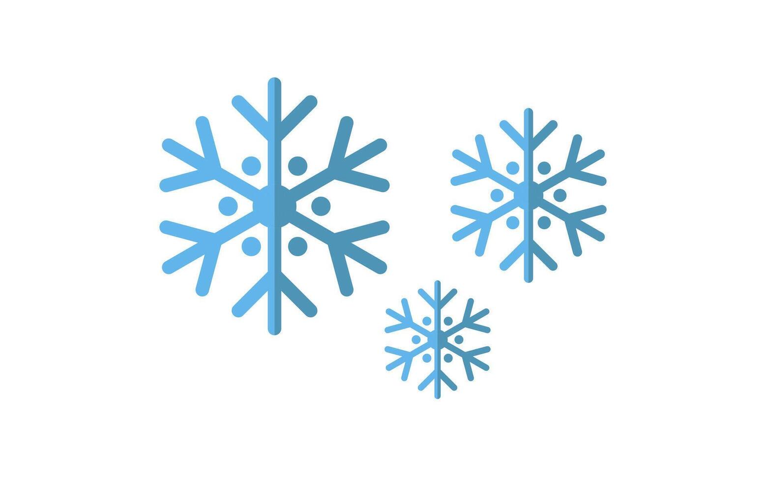 snowflake vector illustration