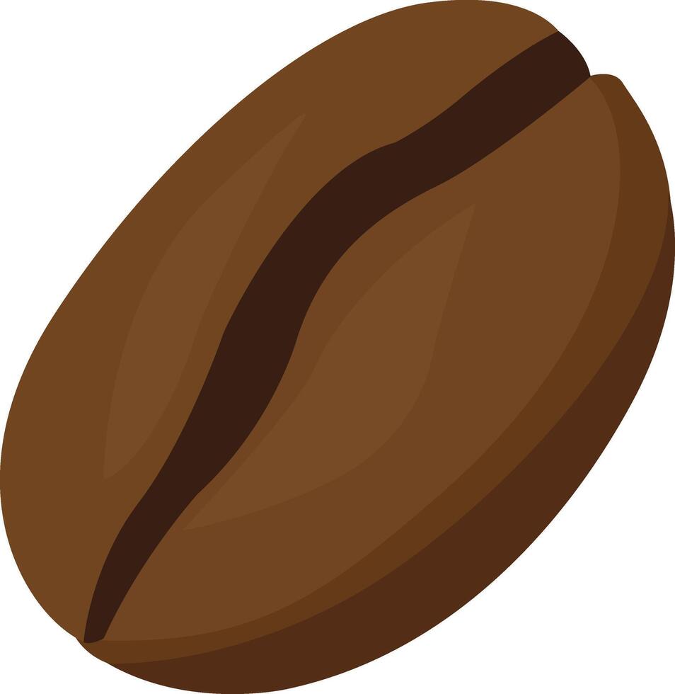 Coffee Bean Clipart Vector Illustration