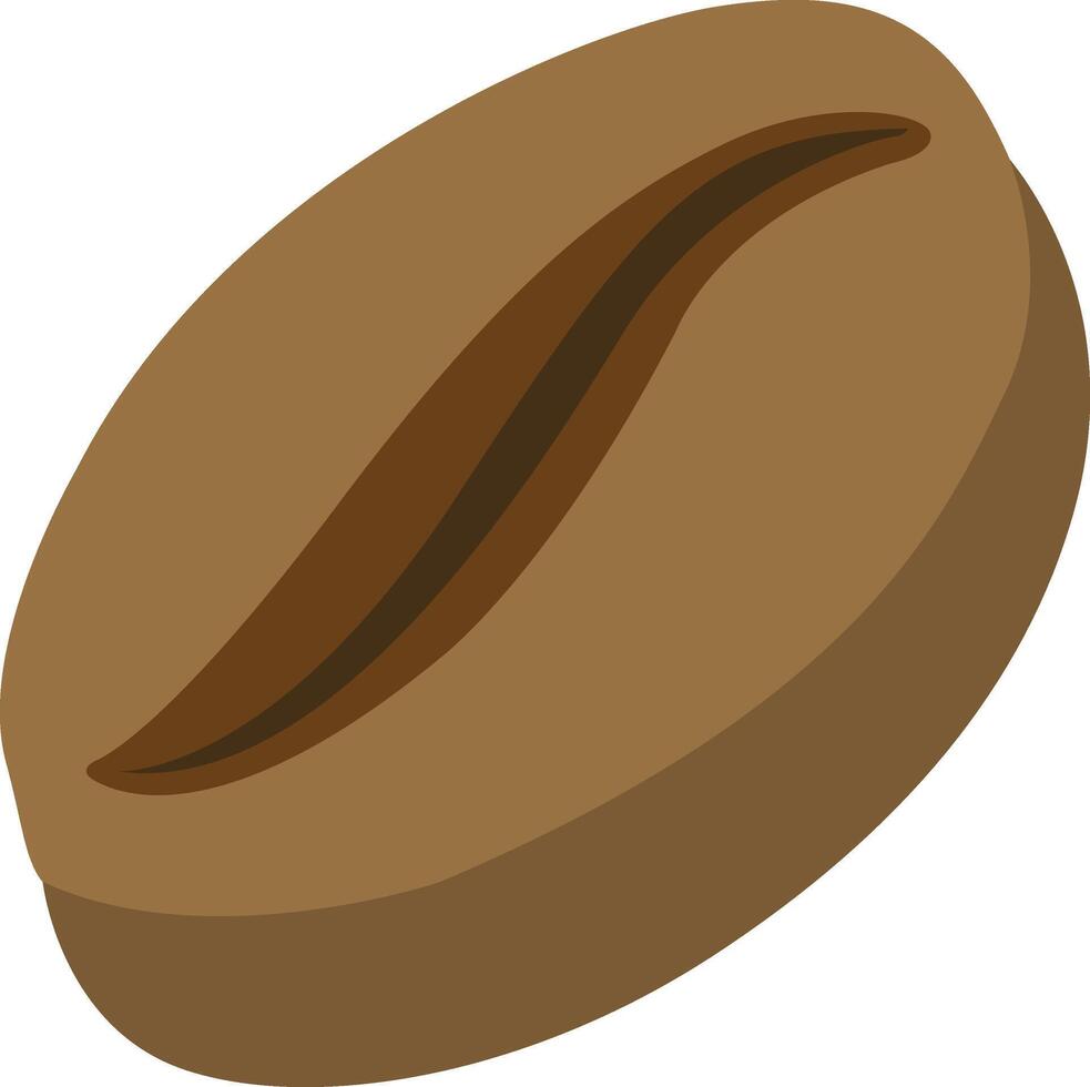 Coffee Bean Clipart Vector Illustration