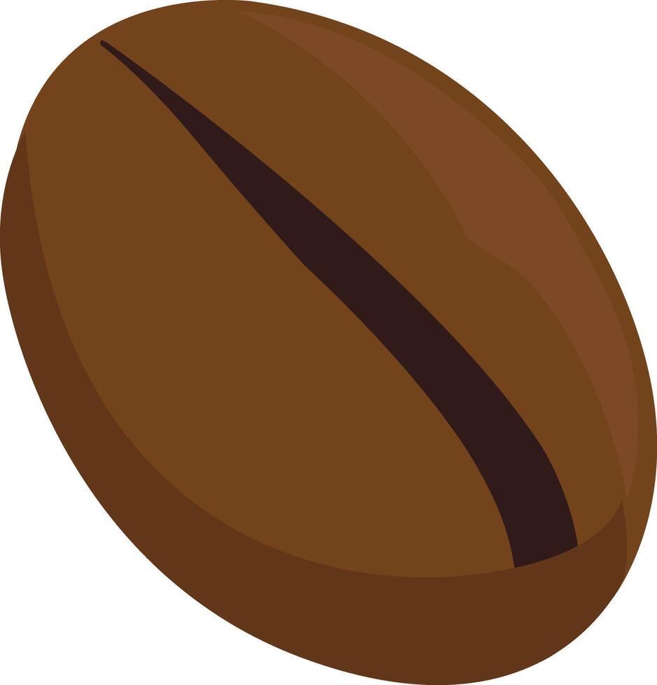 Coffee Bean Clipart Vector Illustration