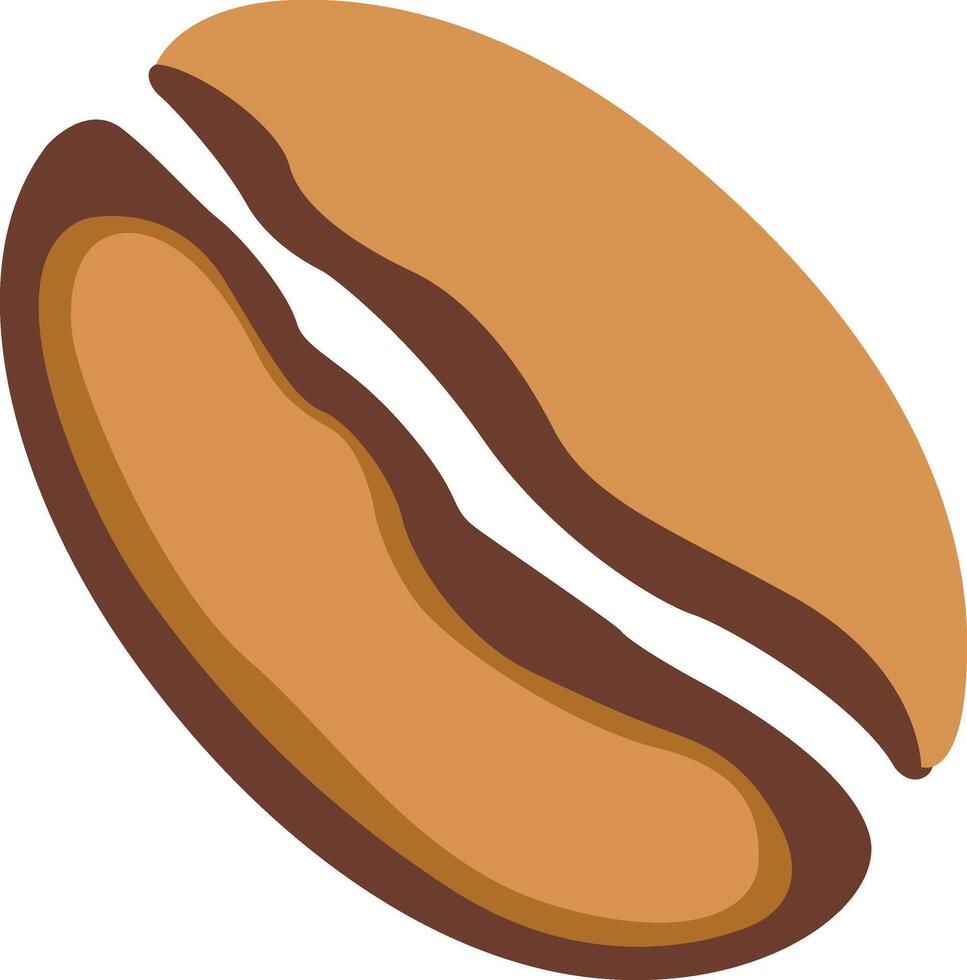 Coffee Bean Clipart Vector Illustration