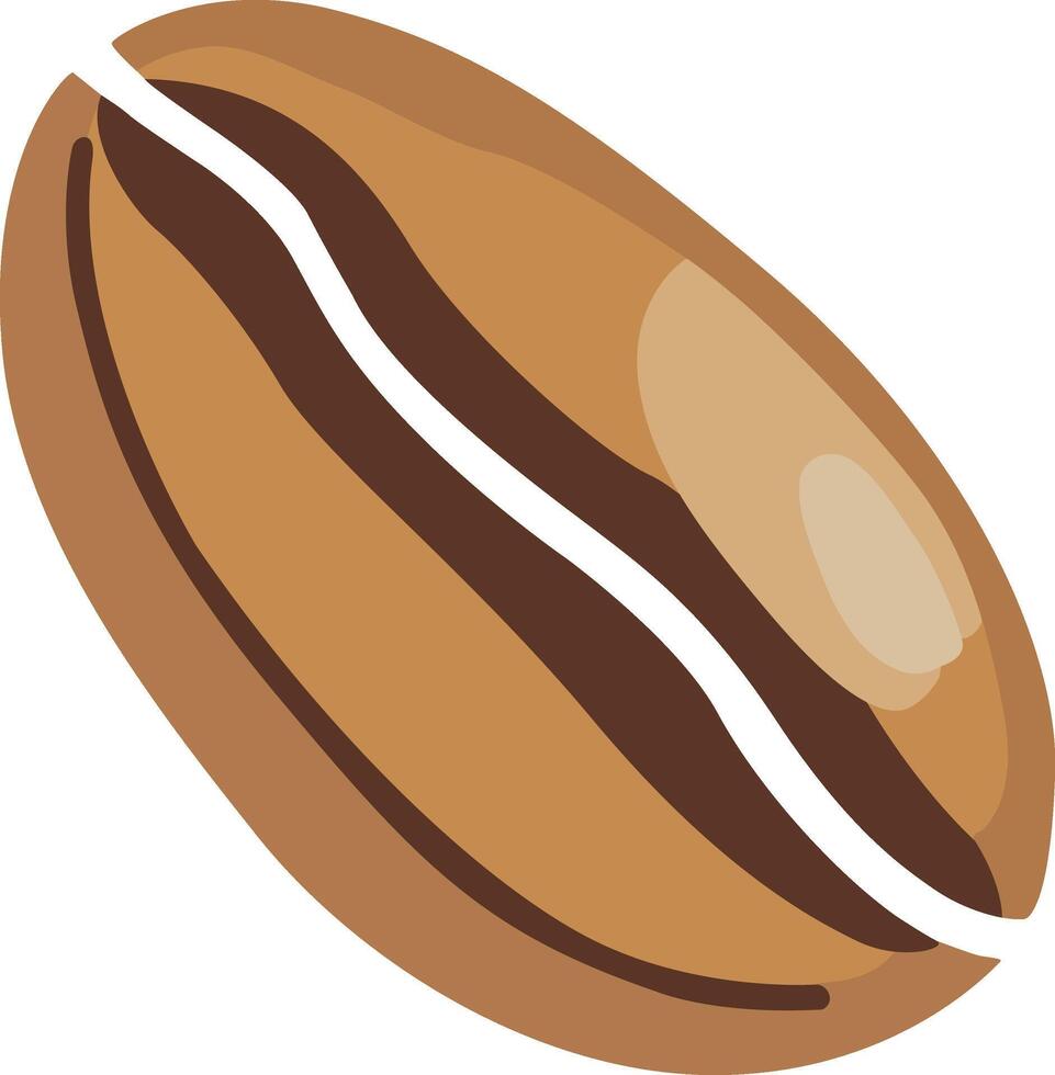 Coffee Bean Clipart Vector Illustration