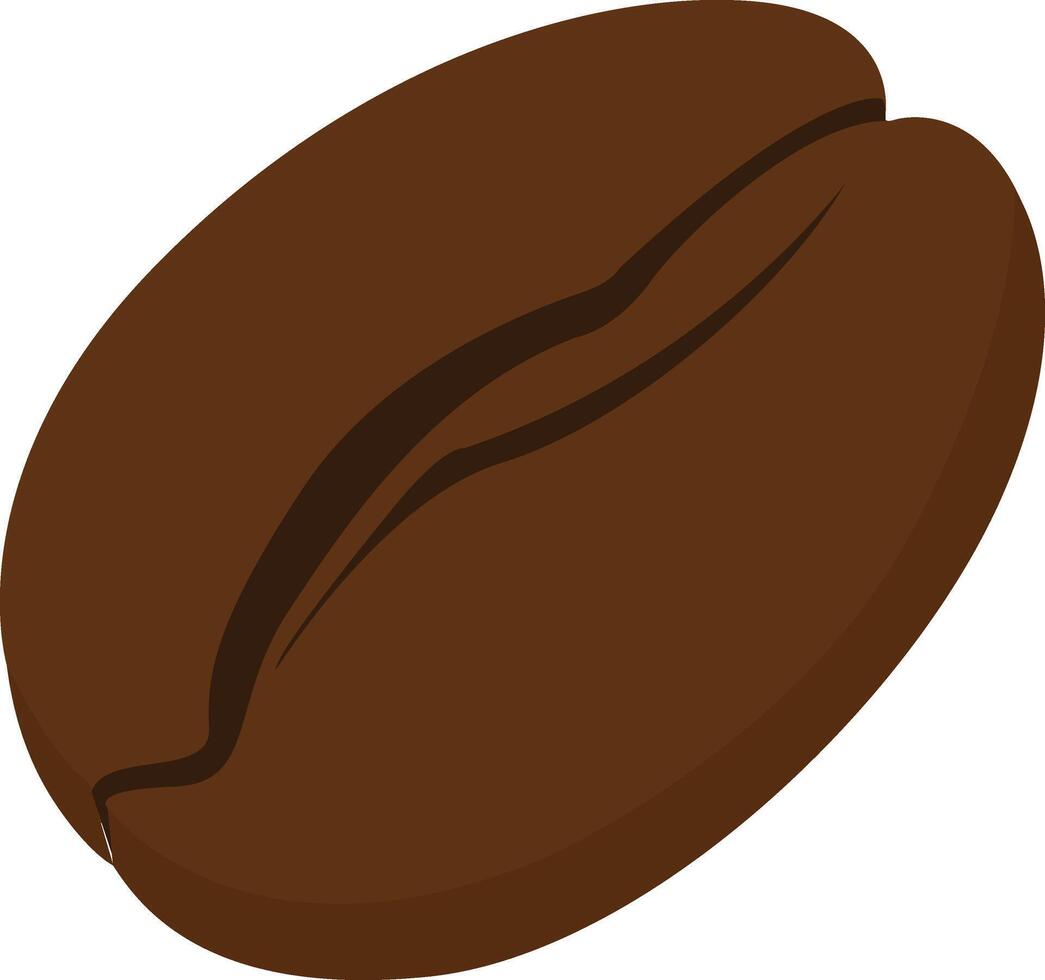 Coffee Bean Clipart Vector Illustration