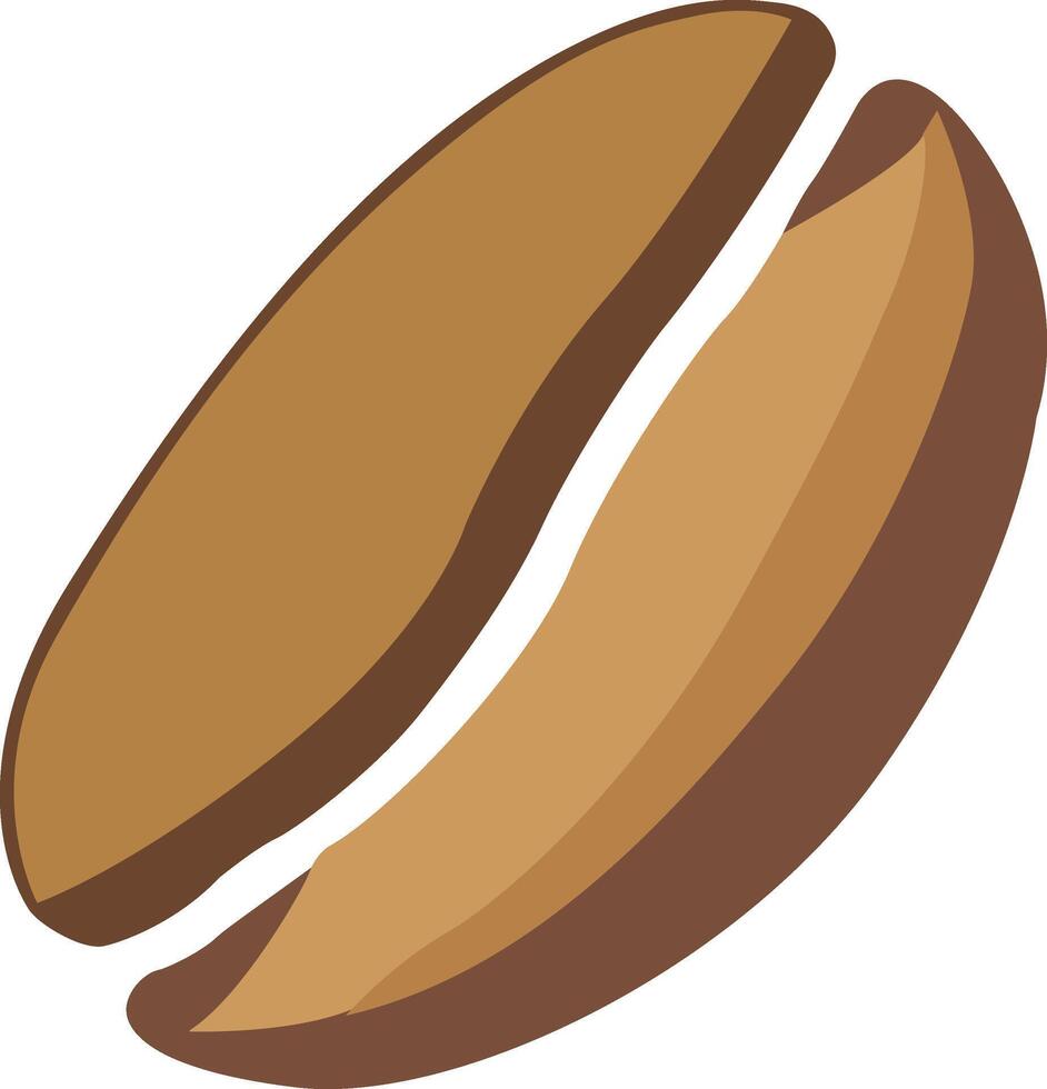 Coffee Bean Clipart Vector Illustration