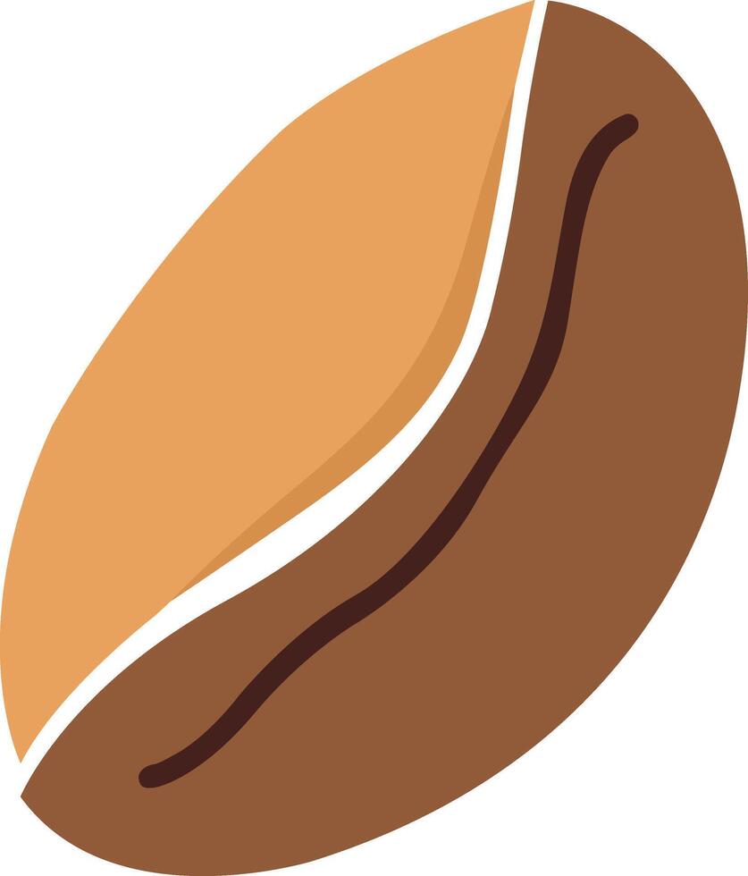 Coffee Bean Clipart Vector Illustration