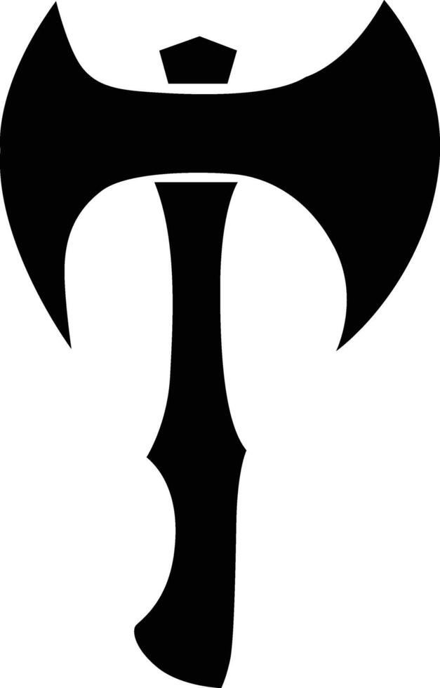 Axe Silhouette Vector