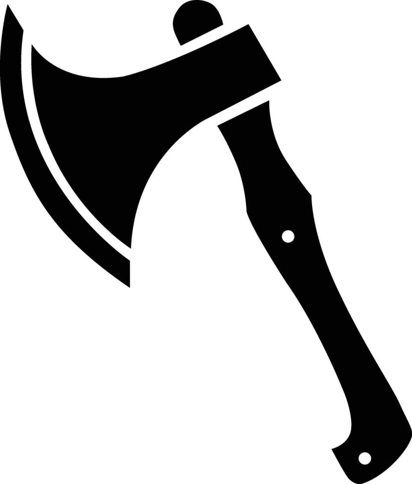 Axe Silhouette Vector