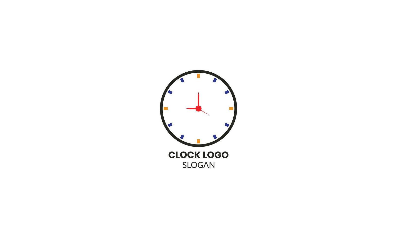 A visual representation of time's beauty, our clock logo is a celebration of our brand's journey. vector
