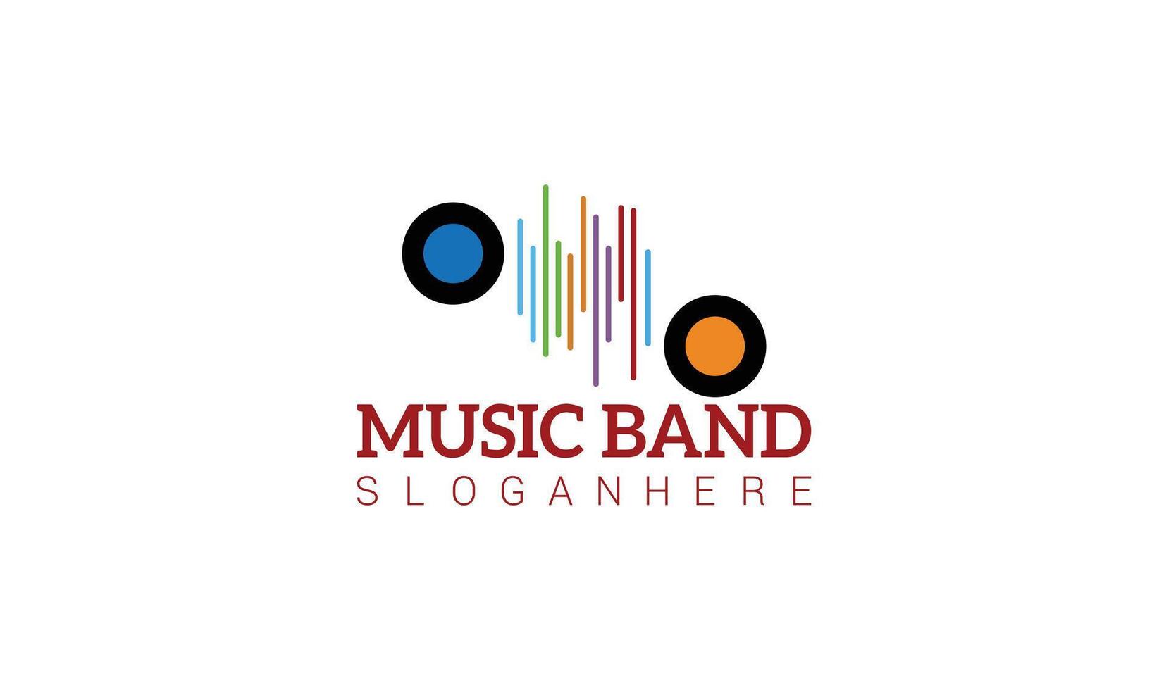 Note Music Modern and Creative Logo Design Idea vector