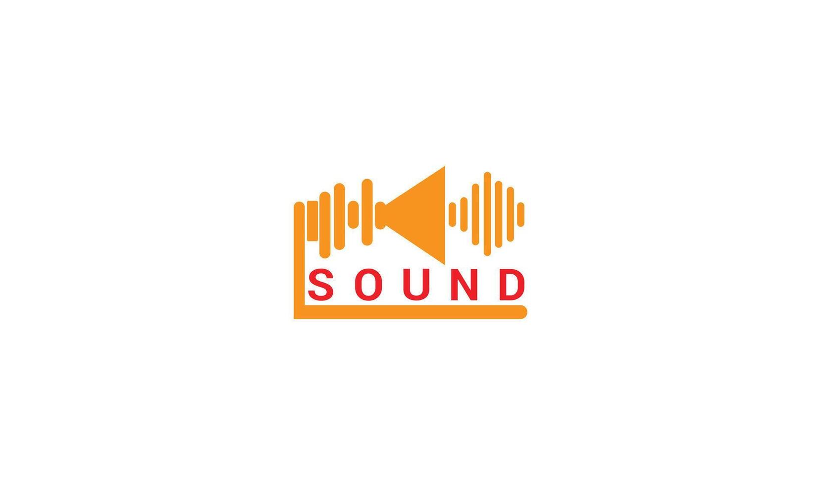 Sound Logo Design vector
