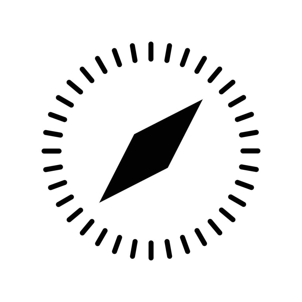 Compass icon vector, Navigator illustration symbol simple vector illustration EPS 10