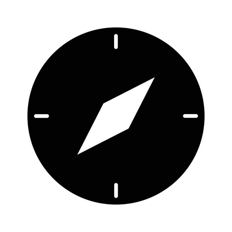 Compass icon vector, Navigator illustration symbol simple vector illustration EPS 10