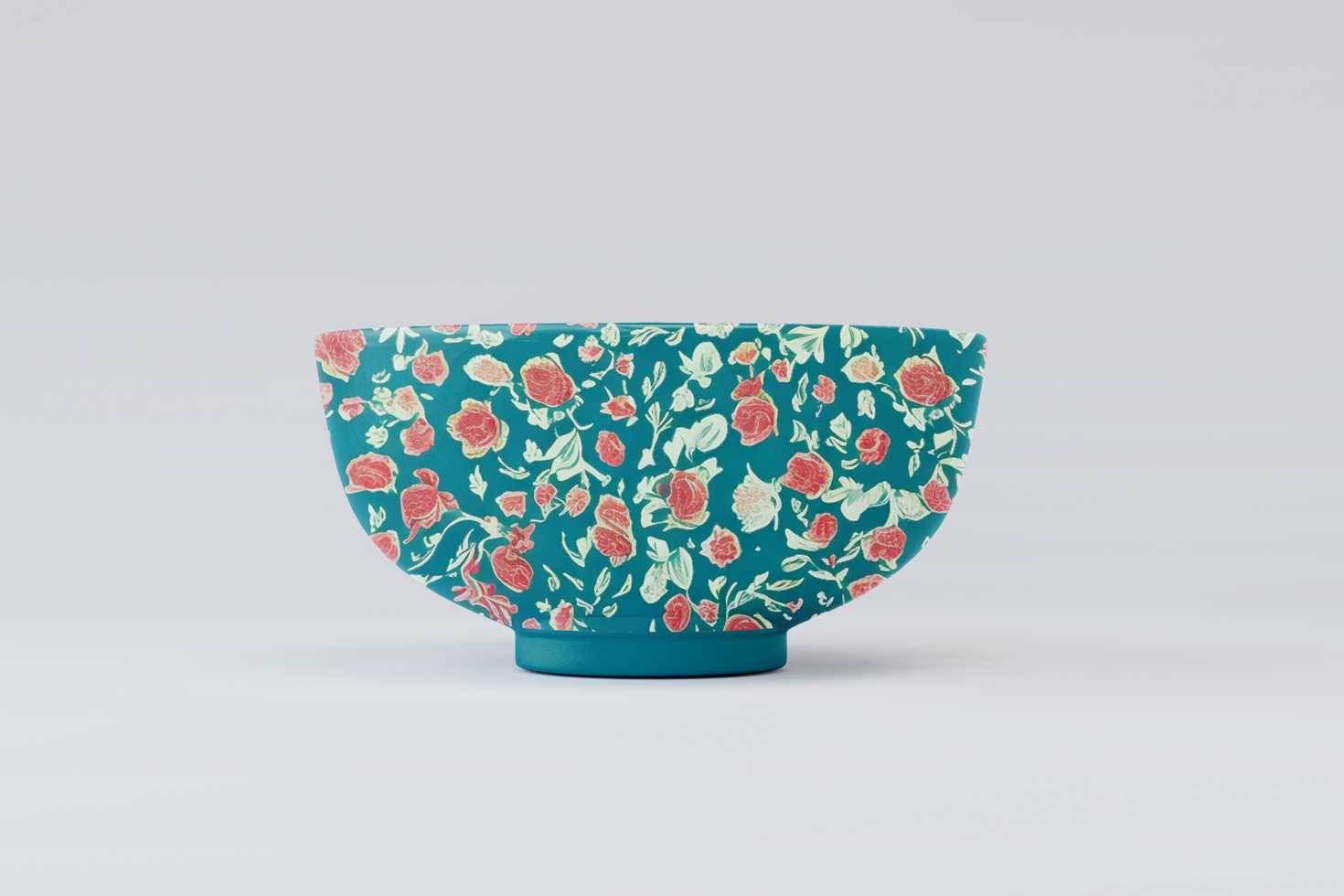 Ceramic bowl mockup template front view. Realistic ceramic bowl mockup design. psd