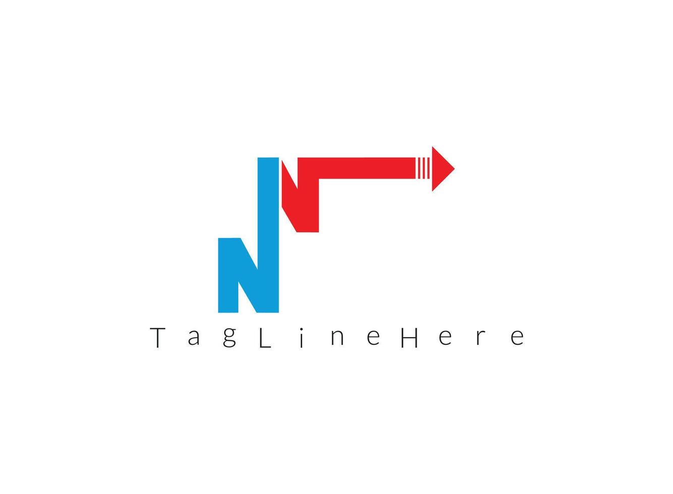 nn último logo, moderno diseño, inicial establecido último logo vector