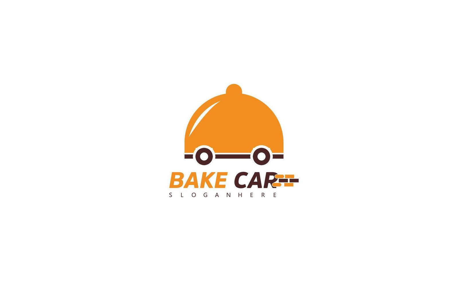 Bakery and Cake Vintage Logo Design Vector Template