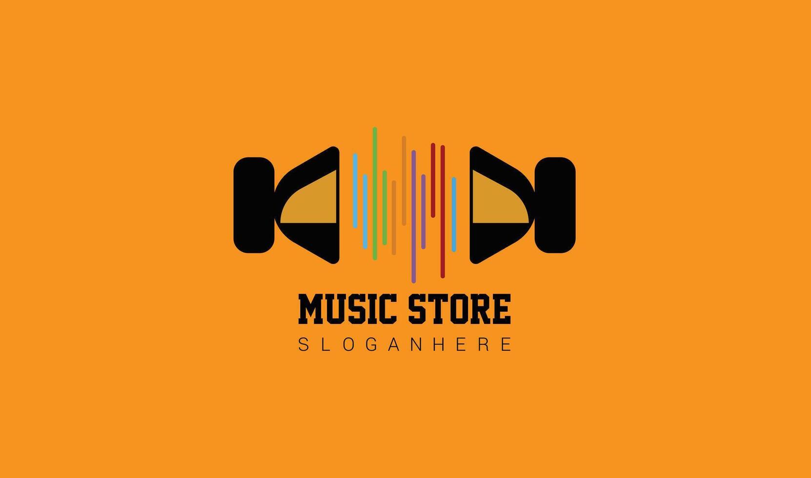 Sound Logo Design vector